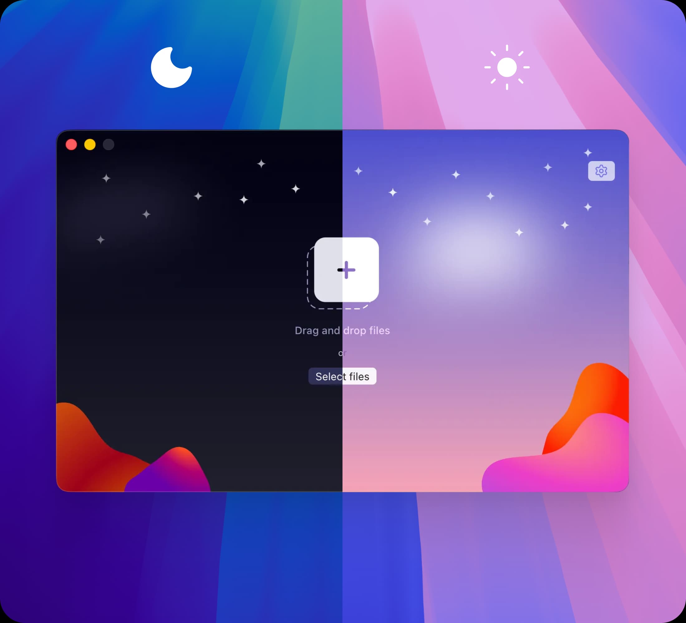 Light and dark theme